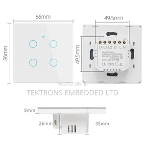 4 Gang Smart Switch: Control Your Home From Anywhere