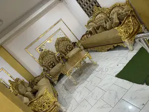 8seater High Quality Turkish Royal Sofa Chair Complete Set