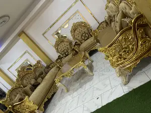 8seater High Quality Turkish Royal Sofa Chair Complete Set