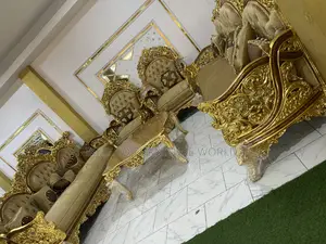 8seater High Quality Turkish Royal Sofa Chair Complete Set