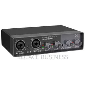 Xtuga E22 Audio Interface 2 Input 2 Output Soundcard