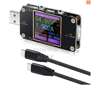 A3 Power Meter Tester Type C Current and Voltage Monitor USB