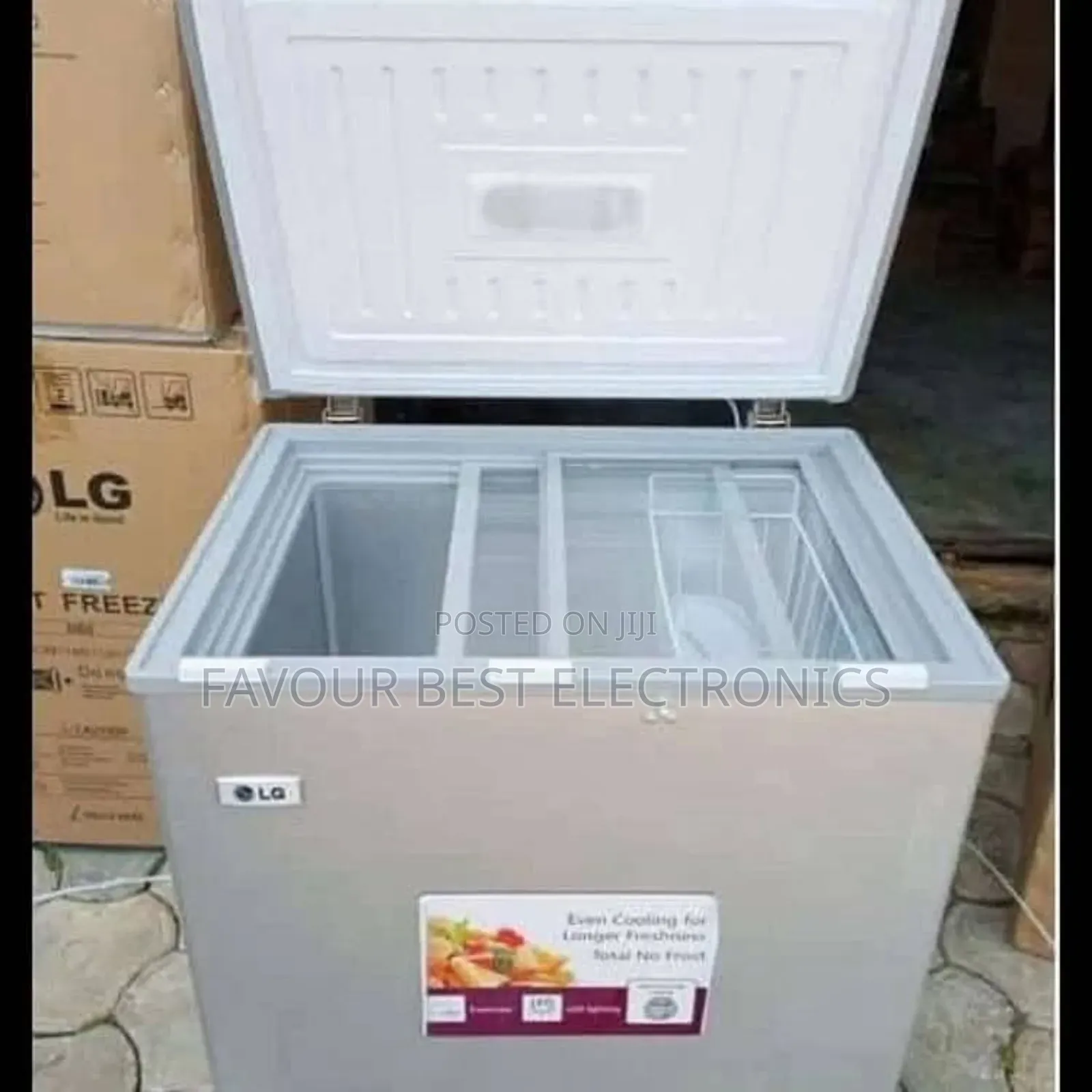 New LG 200L Single Door Chest Freezer Super Cooling External