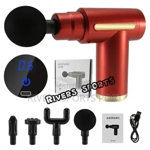 Photo - Portable Fascia Massage Gun Impact Deep Tissue Massager