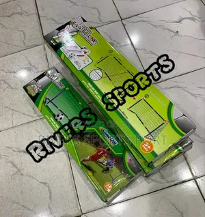 Mini Football Soccer Goal Post Net With Pump and Football