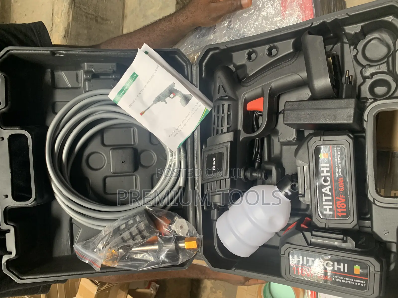 Hitachi Car Washer Cordless