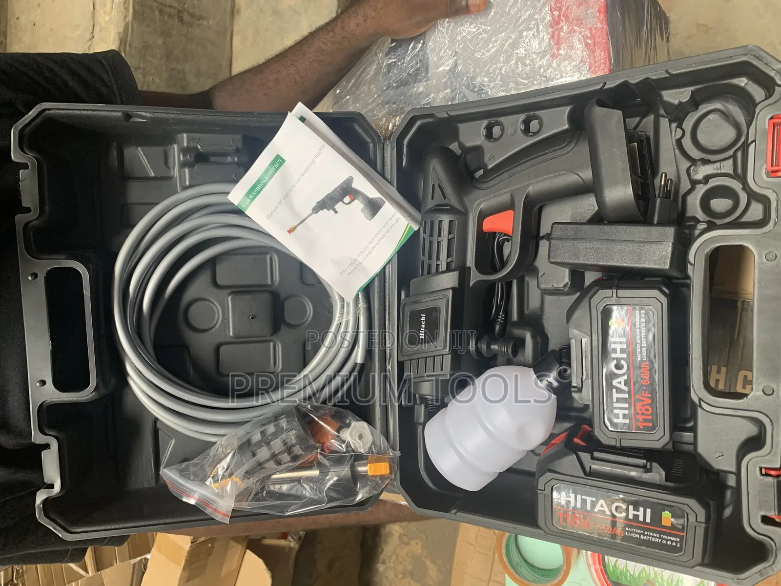 Hitachi Car Washer Cordless