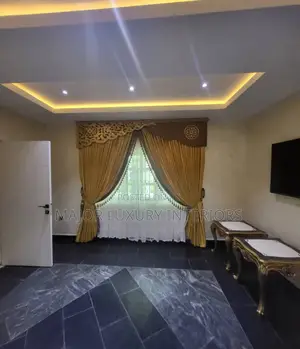 Turkey Curtains With Antic Board Design