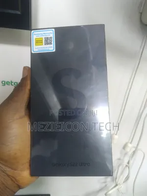 New Samsung Galaxy S22 Ultra 128 GB Gold