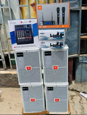 JBL Complete Audio System Monitor Wall Speakers