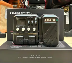 Nux Mg-101 Multi-effects And Amp Modeler Effects Pedal Black