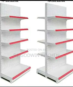 Double Supermarkt Shelve