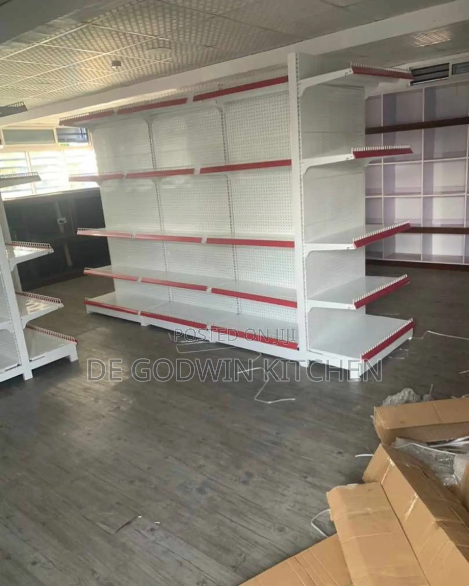 Double Supermarkt Shelve
