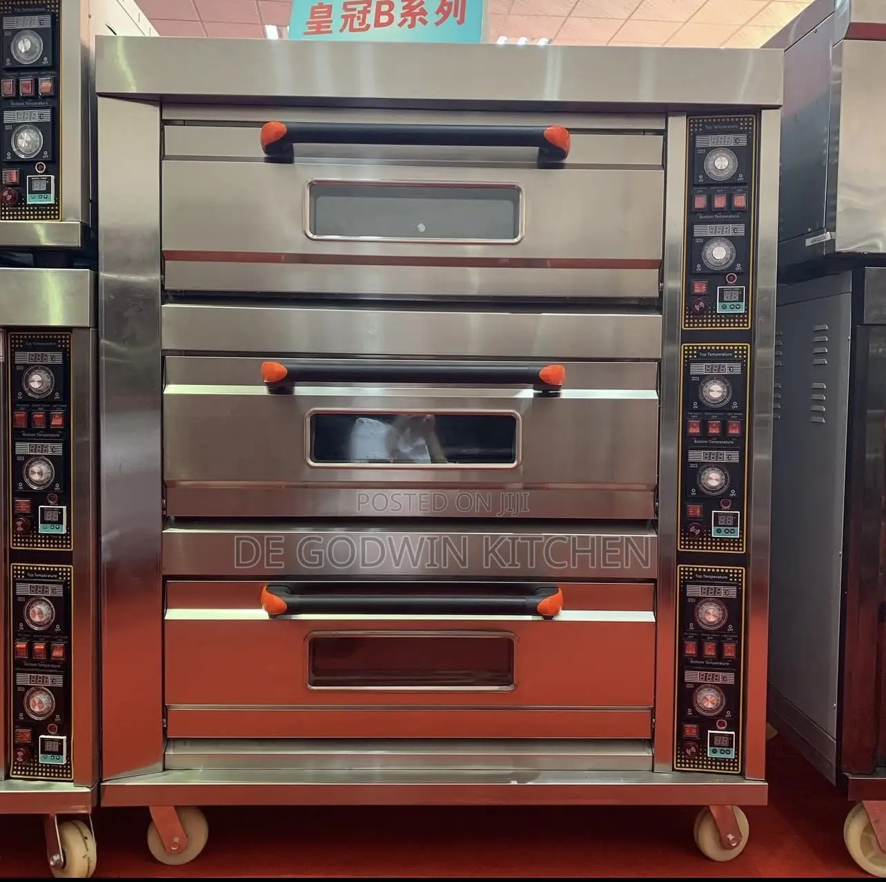 3deck 6 Trays Gas Oven