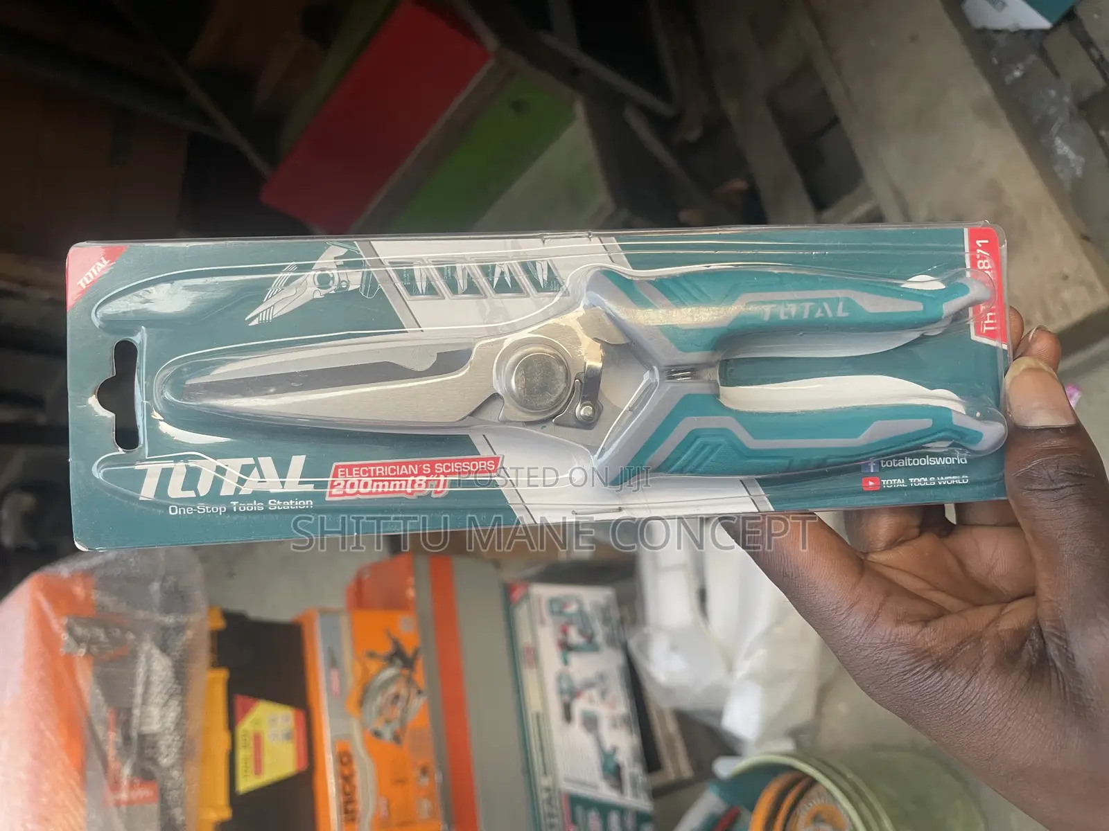Electricial Scissors 200mm 8”