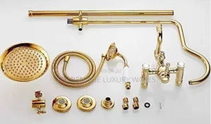Gold Standing Shower 1a