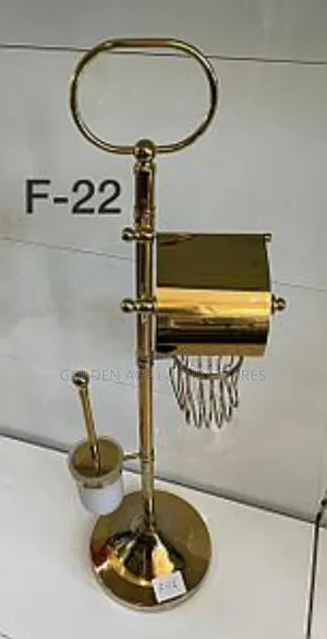 Gold Standing Brush Accessories