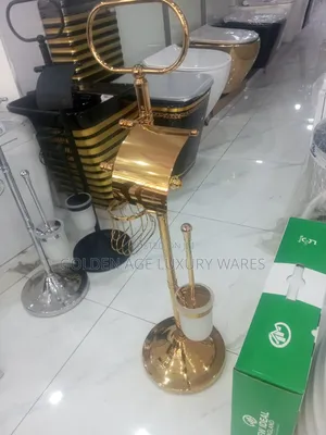 Gold Standing Brush Accessories