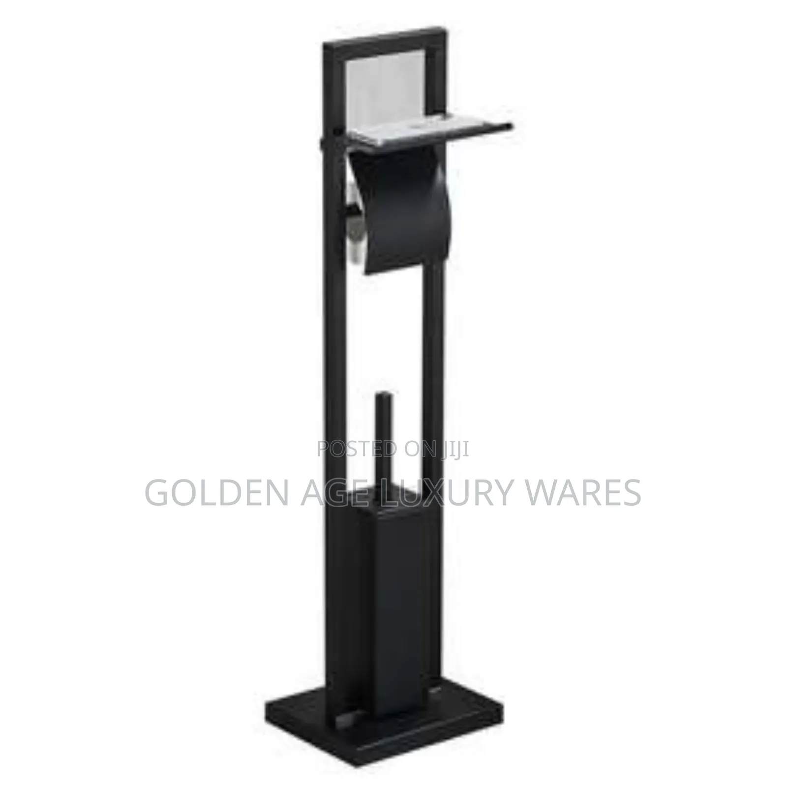 Square Standing Brush Accessories Black