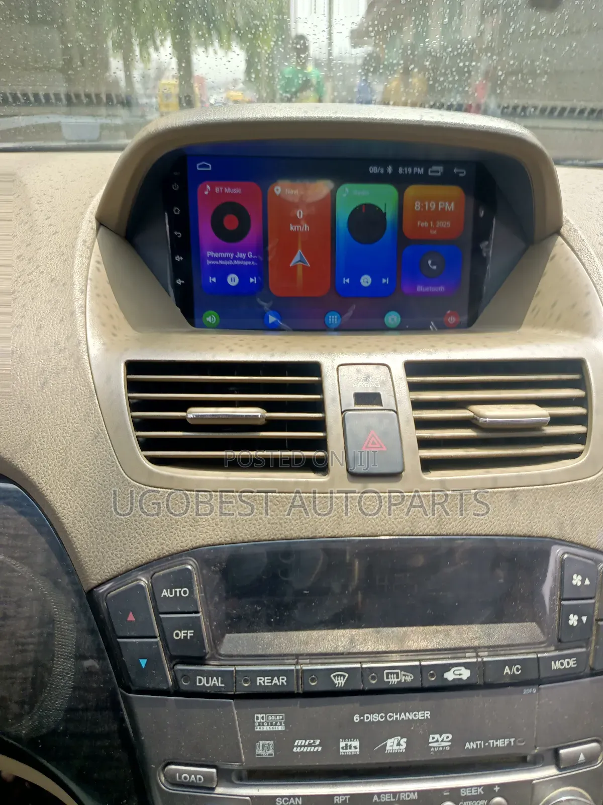 Acura MDX 2008/2010 Android Screen (Direct One With the Chrome)Wit GPS