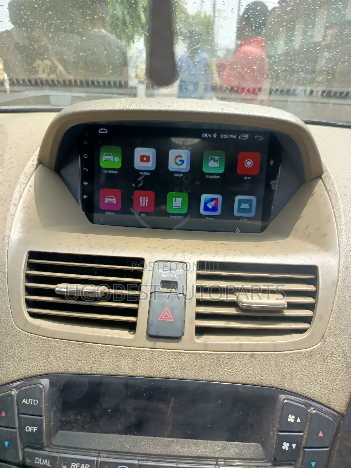 Acura MDX 2008/2010 Android Screen (Direct One With the Chrome)Wit GPS