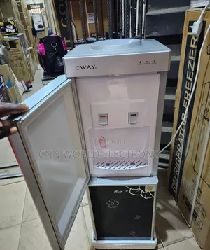 Brand New Cway Hot and Cold Water Dispenser With Fridge