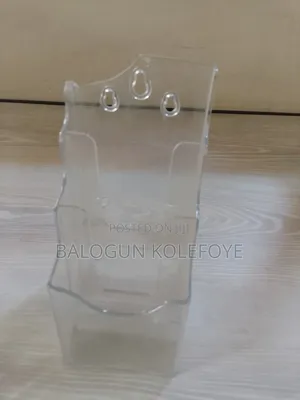 Transparent Flyers Holder in Offices