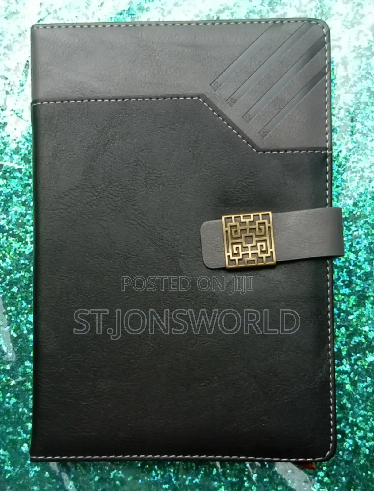 Leather Branded Diary and Noted Pad