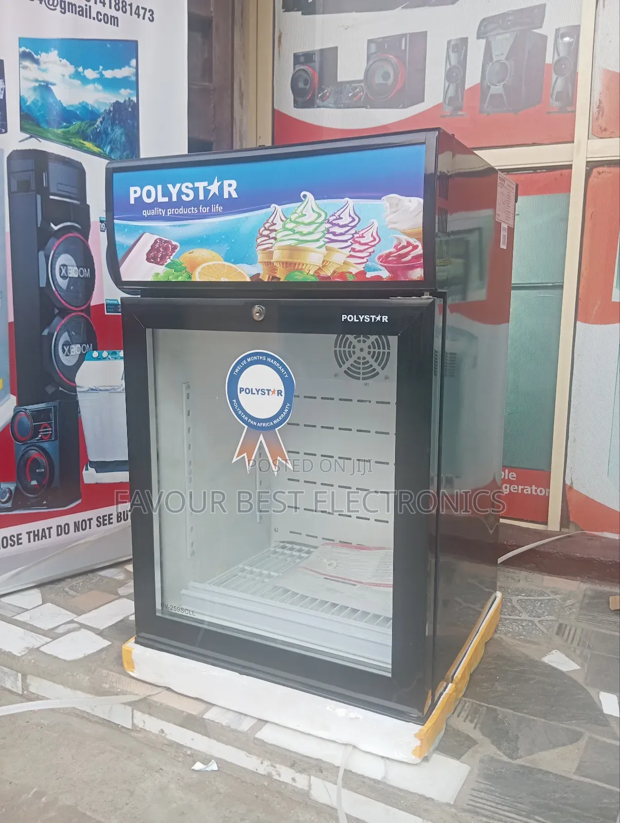 New Polystar Table Top Showcase Chiller 2 Step High Quality