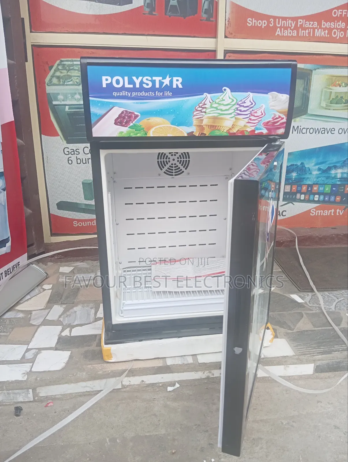 New Polystar Table Top Showcase Chiller 2 Step High Quality