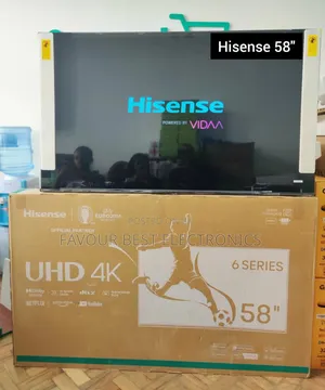 2025made Hisense 58" Uhd Smart Netflix Youtube Bluetooth