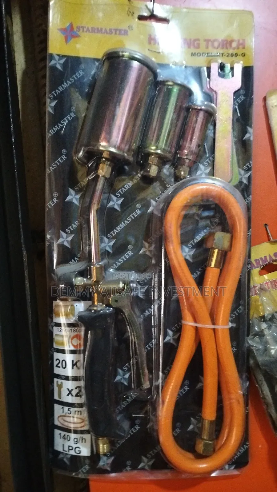 Star Master Gass Blow Burner