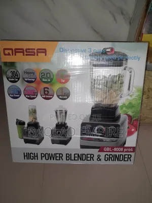 3 in 1 Qasa Blender and Grinder (1500watts) QBL - 8008 Pro 4