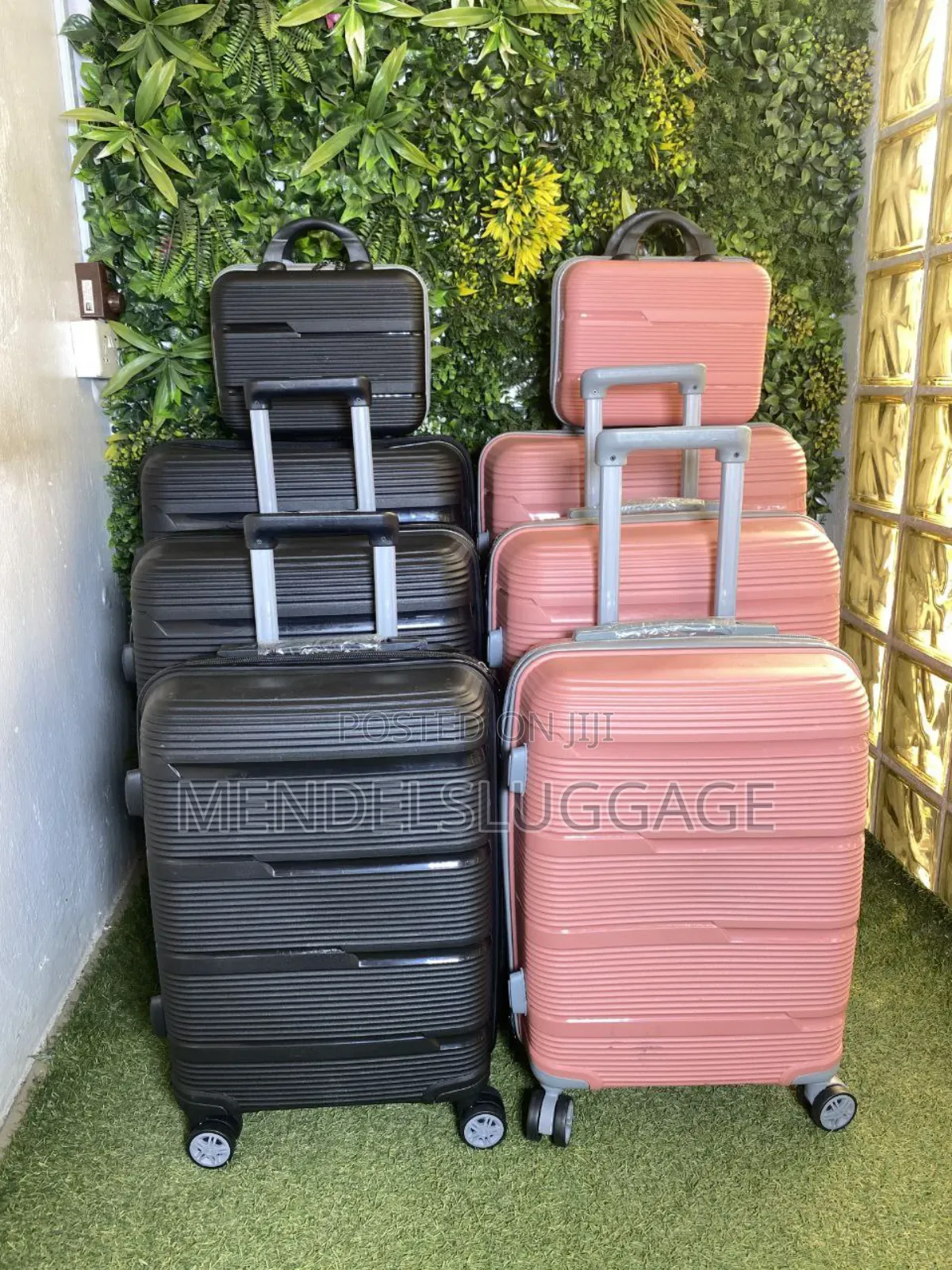 4 Set Rubber Luggage