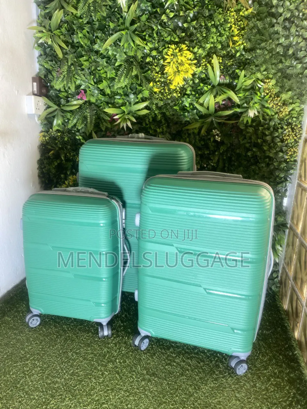 4 Set Rubber Luggage