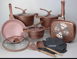 15pcs Granite Heavy Duty Pot Set