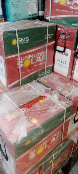 12v 220amps SMS Tubular Battery