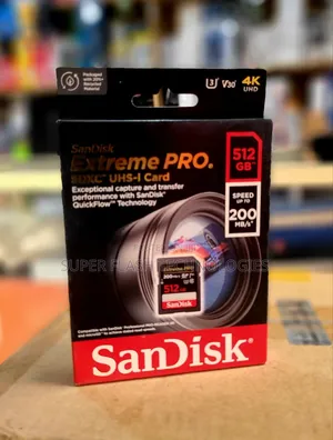 Sandisk 512GB Extreme PRO SDXC UHS-I Memory Card