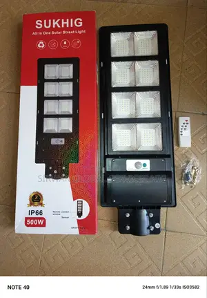 500w Sukhig Solar Light Available