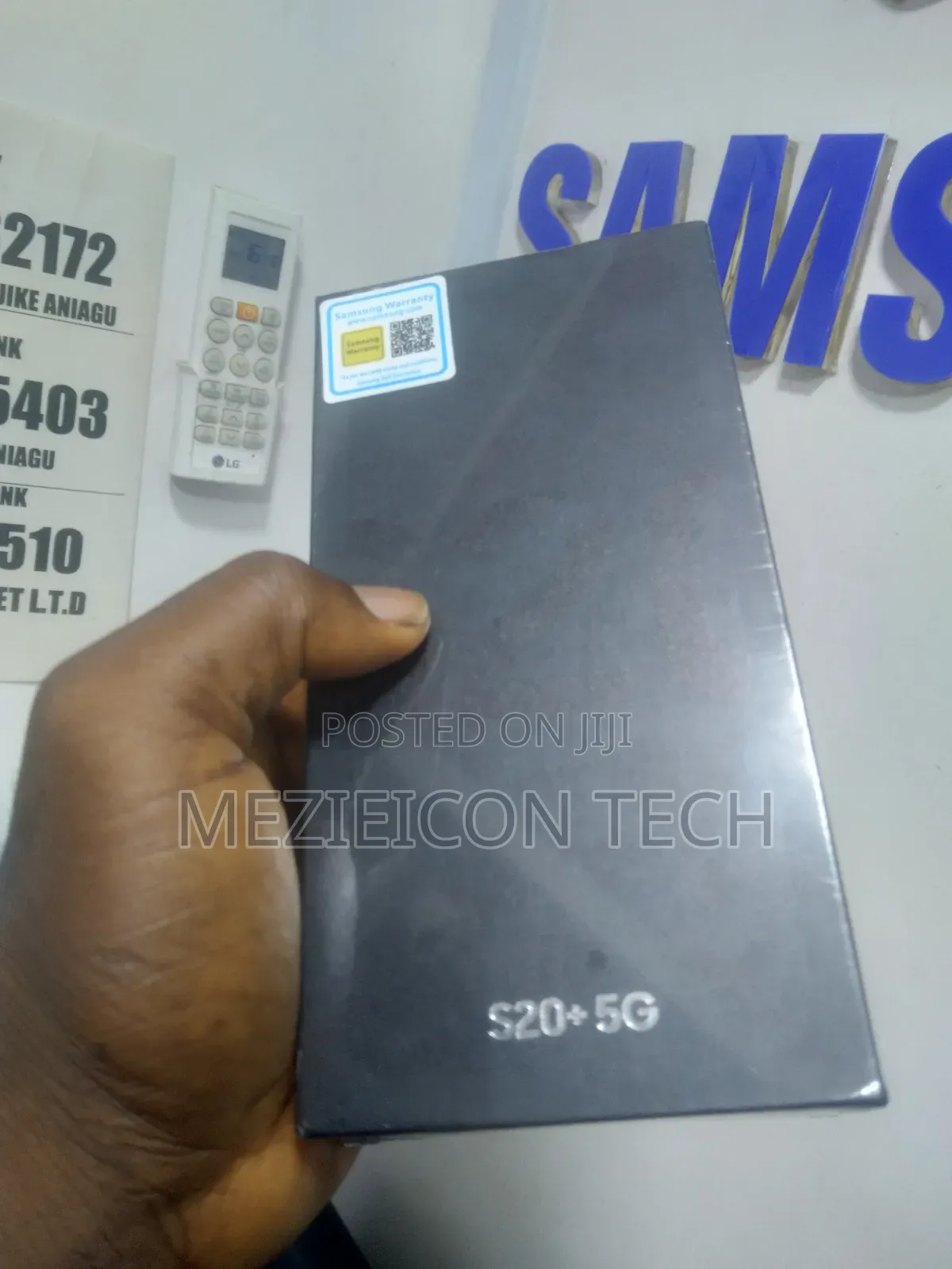 New Samsung Galaxy S20+ 128 GB Silver
