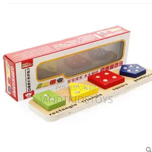 Wooden Shapes Board Learning Resource for Children