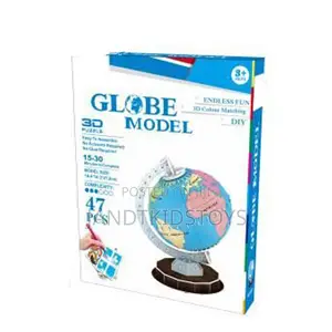 Diy Globe Puzzle Set – Paper Craft for Kids