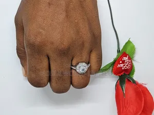 Solid Silver Proposal Engagement Rings