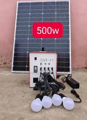 500watts Solar Generator With Panel