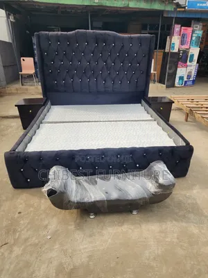 6by6 Uupholstery Bed Made With Quality Materials
