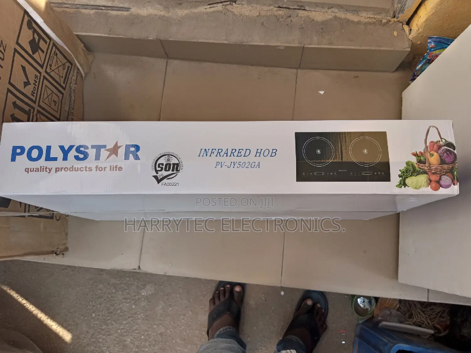 Polystar Carbinte Cooker 2 Burner Electric