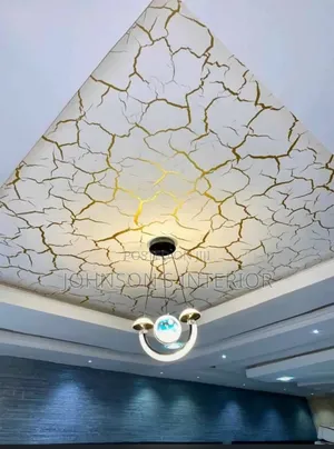 Stucco Crackle Decorative Painting