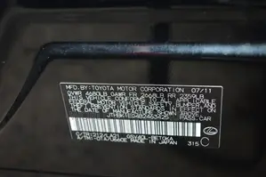 Lexus ES 350 2010 Black