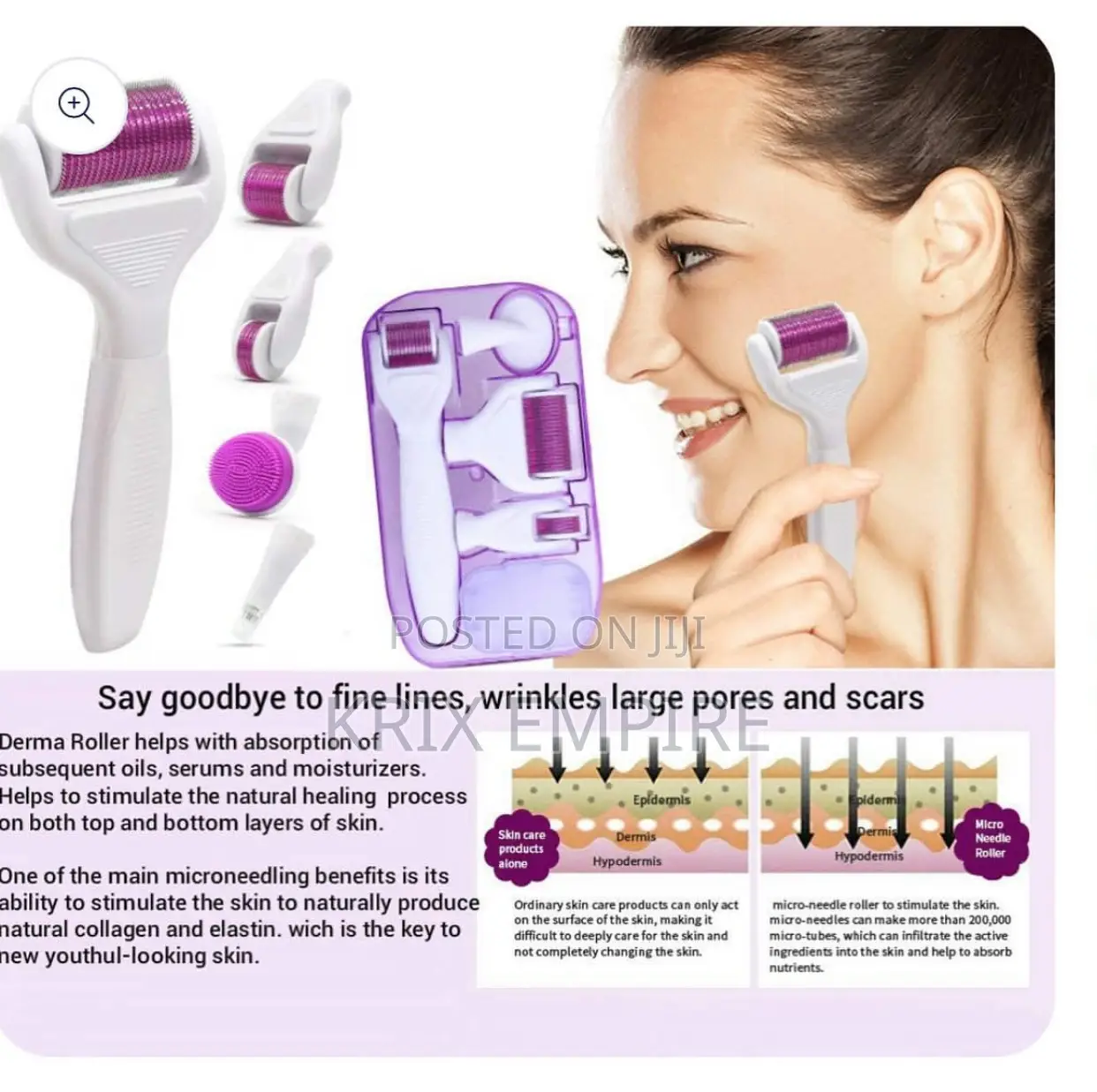 Derma Roller 6 in 1 Set