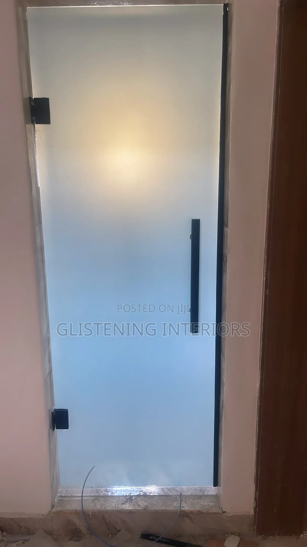 Frosted Door For Your Toilet
